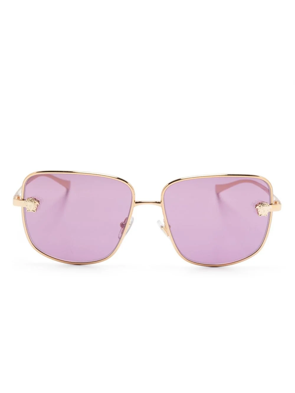 square-frame sunglasses - 1