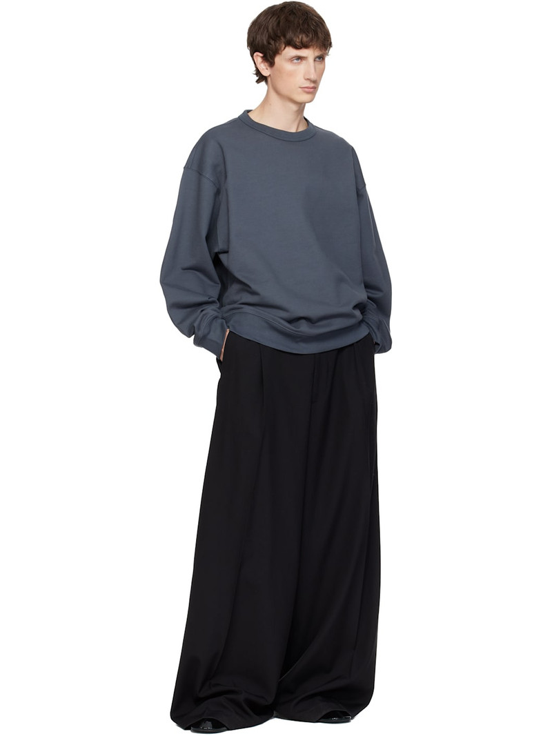 Dries Van Noten Gray Oversized Sweatshirt outlook