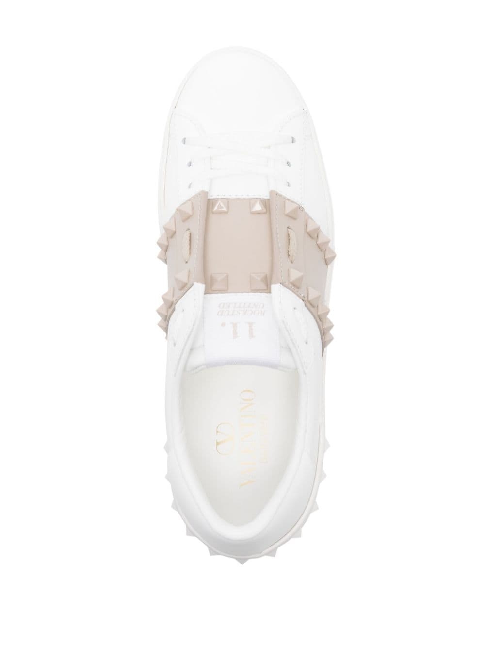 Rockstud Untitled leather sneakers - 4