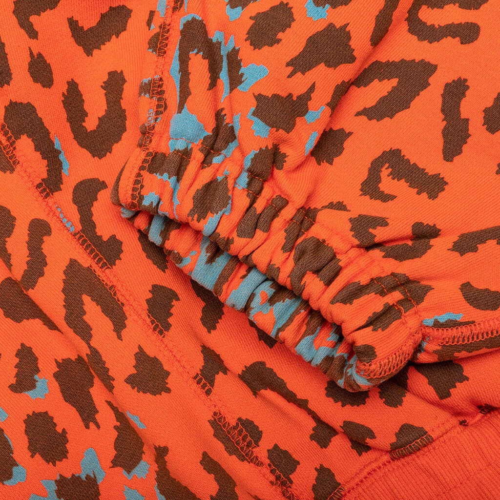 AWAKE BLOCK LOGO SWEATPANT - PRINTED LEOPARD - 5