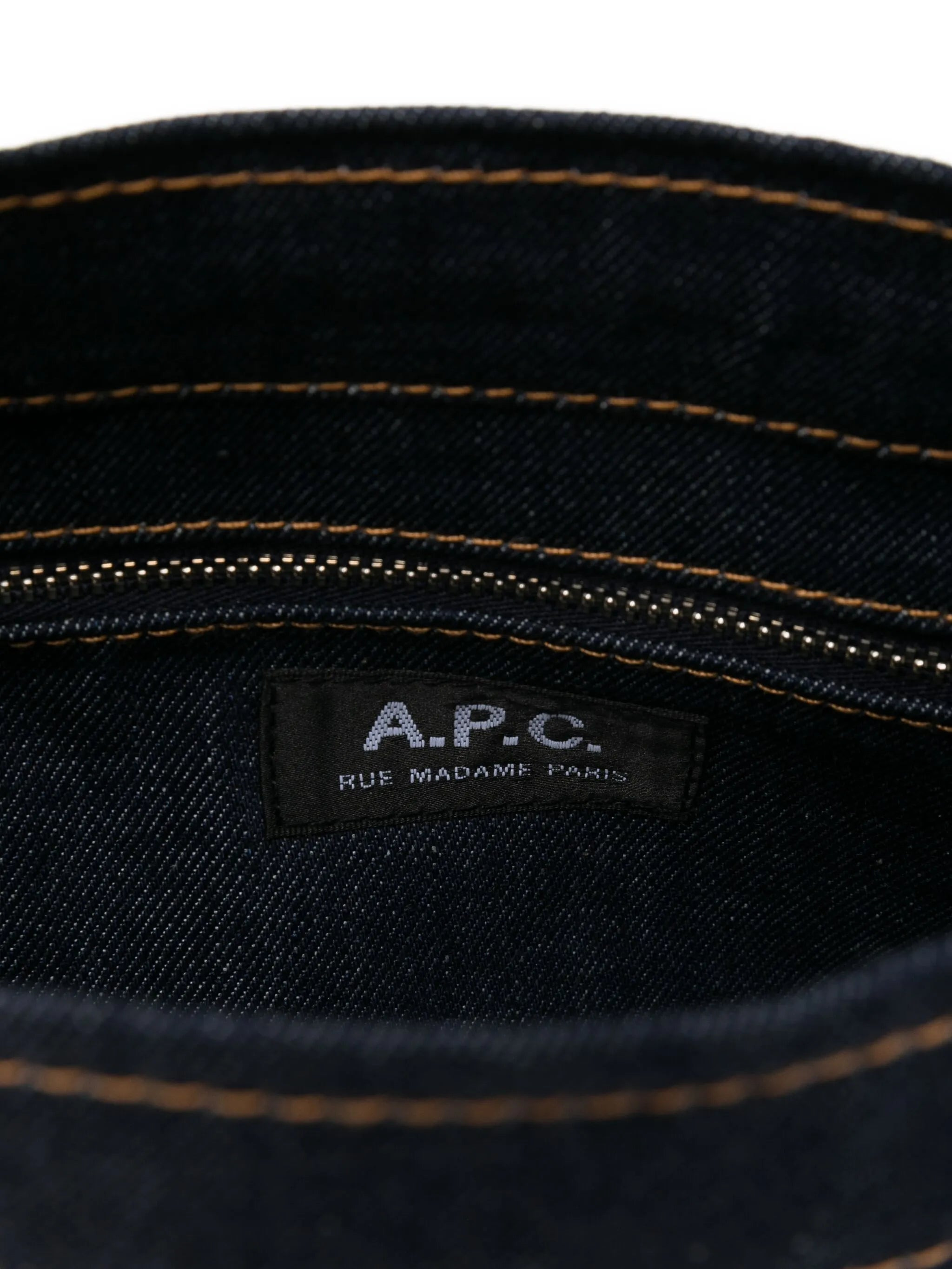 A.p.c. Logo-detail Denim Tote Bag - 5