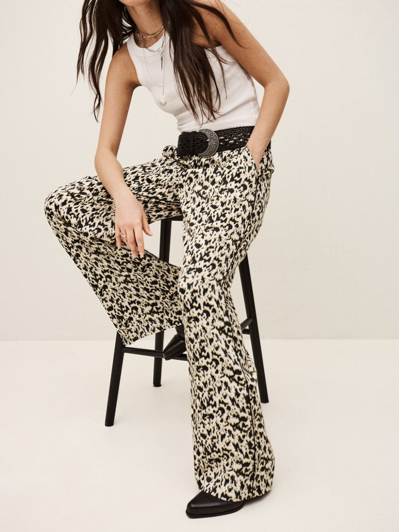 Plyde printed wide-leg trousers 6