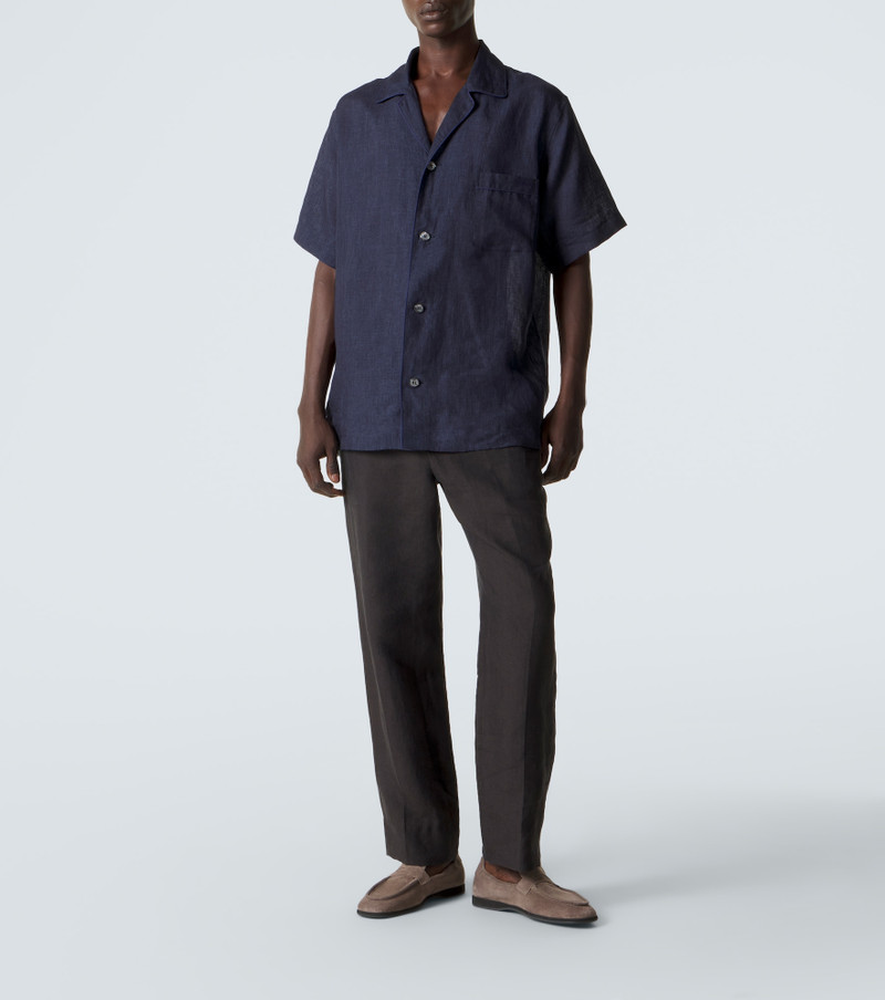 Brioni Linen bowling shirt outlook