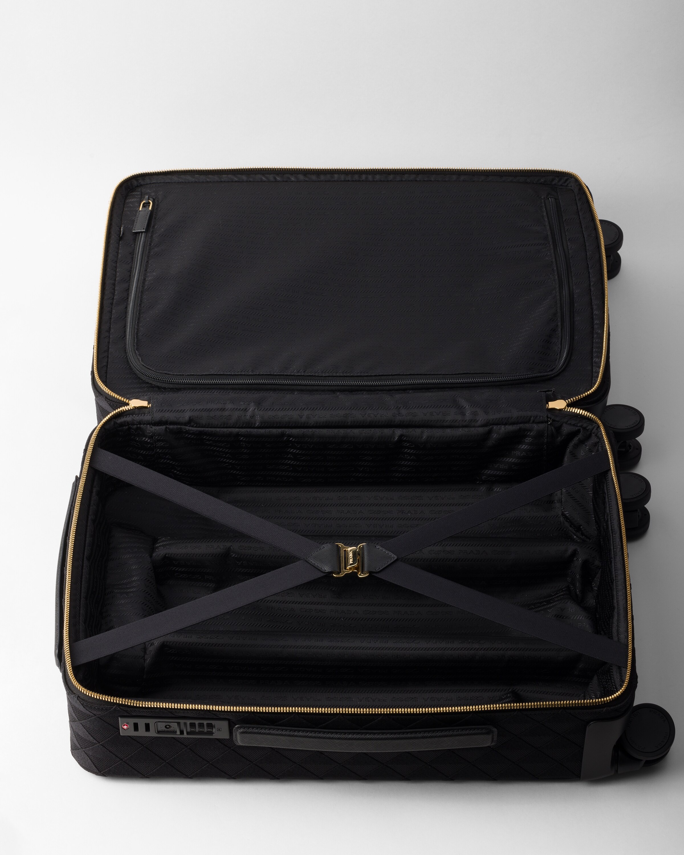 Embroidered fabric trolley - 4