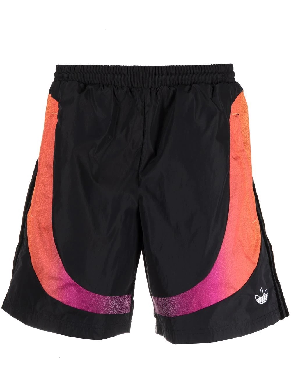 logo-detail swim shorts - 1