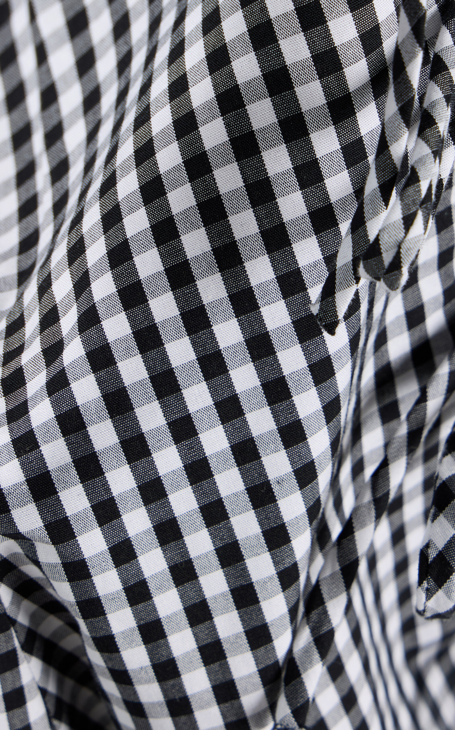 Neci Tie-Front Gingham Cotton Tank Top plaid - 5