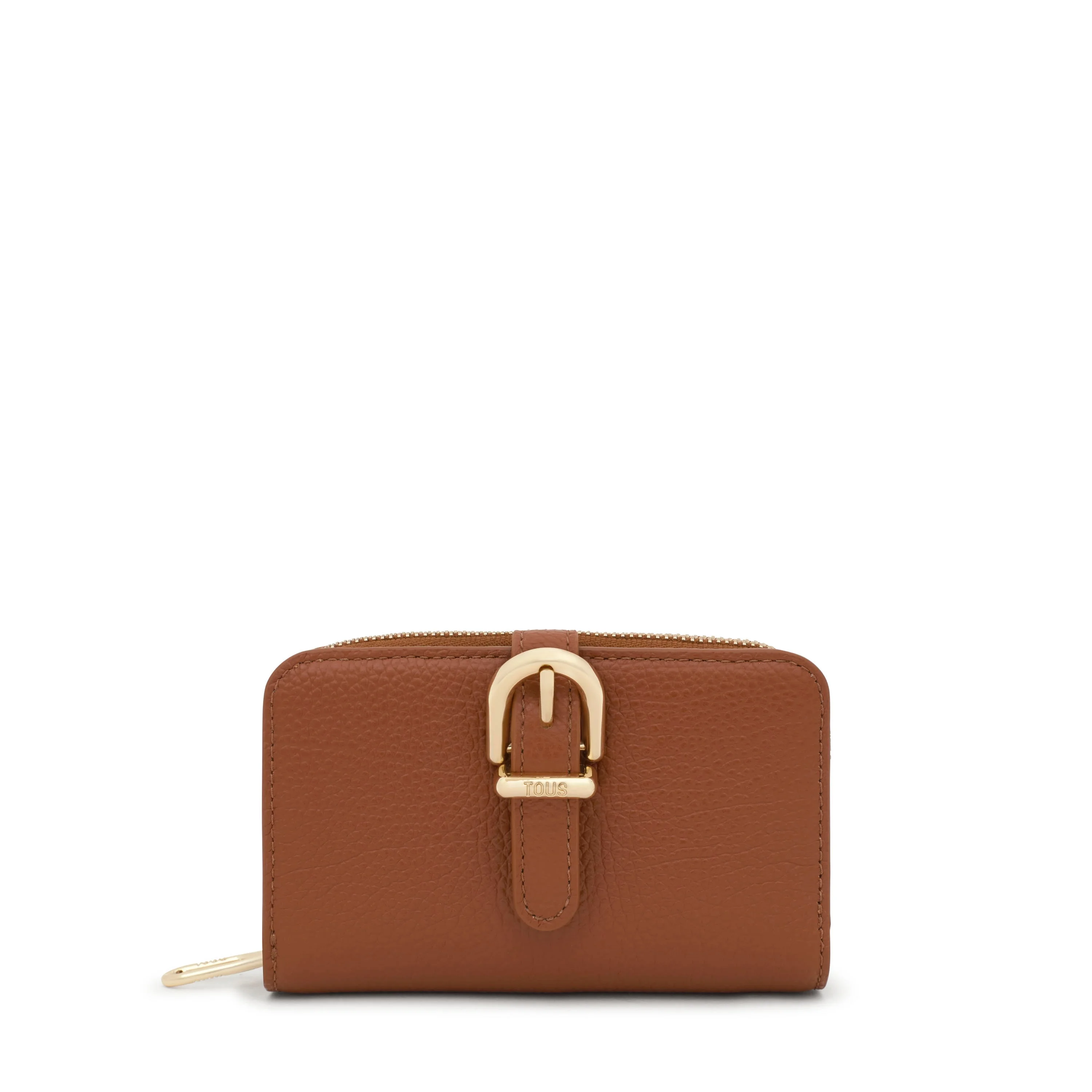 Camel-colored leather Wallet TOUS Buckles - 1