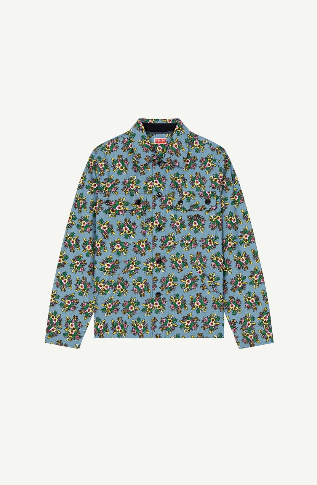 'Pop Bouquet' overshirt - 1