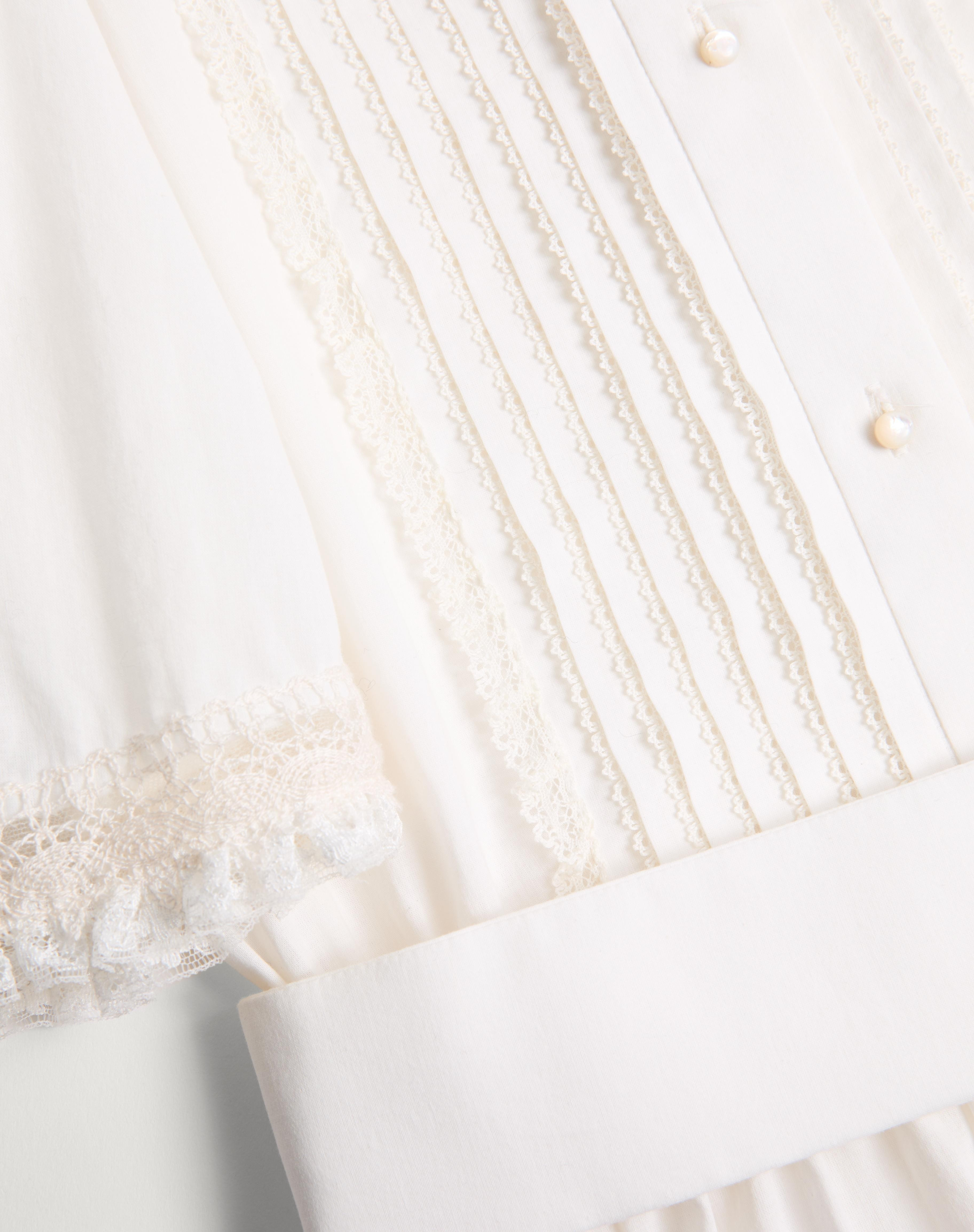 MIDI DRESS IN COTTON MUSLIN - 8