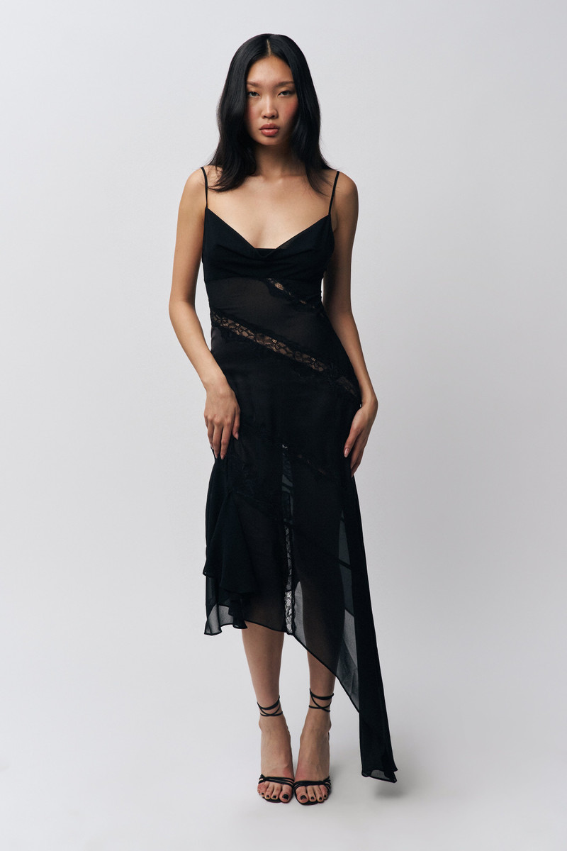 GUIZIO LEAH DRESS - H24418W022BLACK | REVERSIBLE