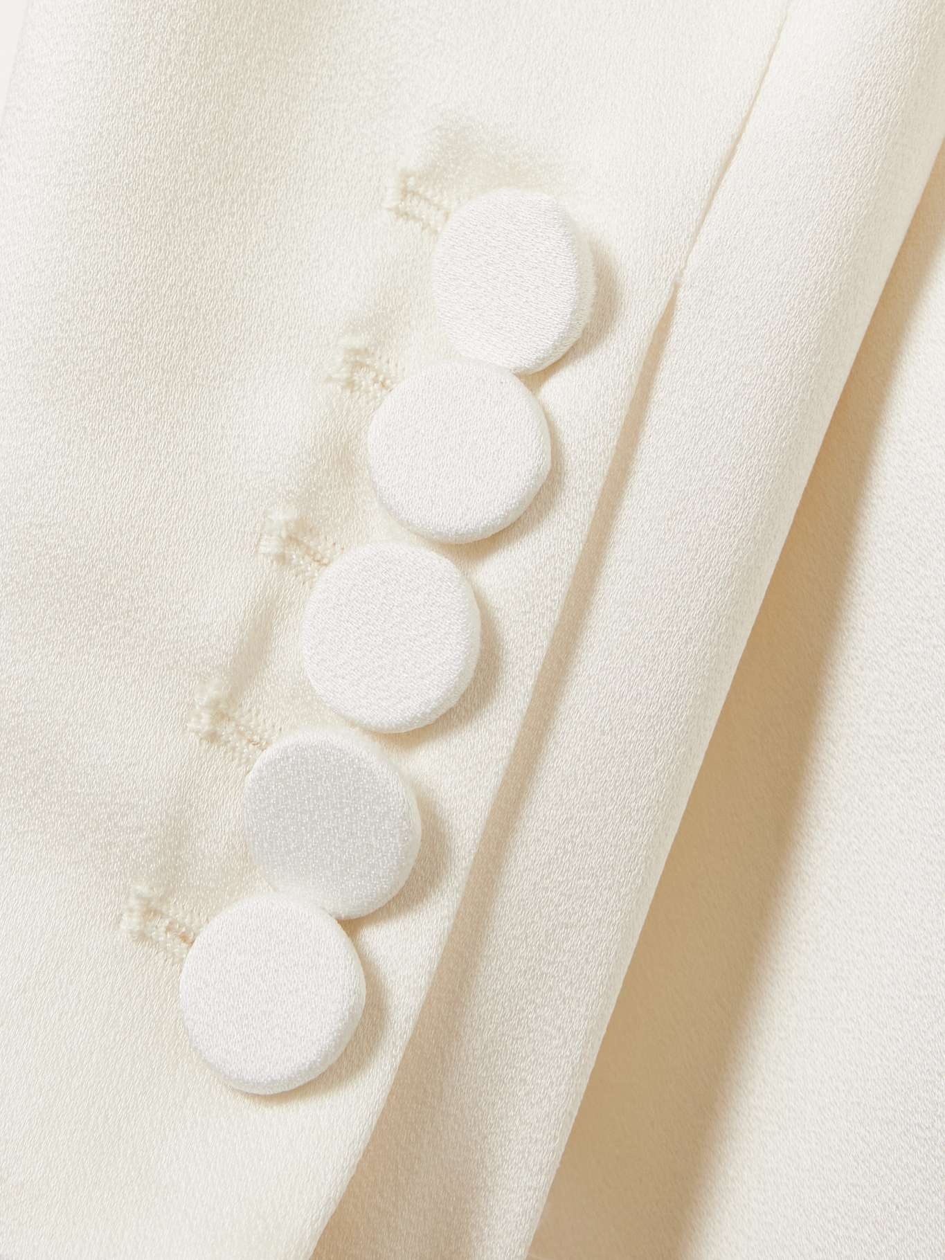 Ryanne crepe blazer White - 4