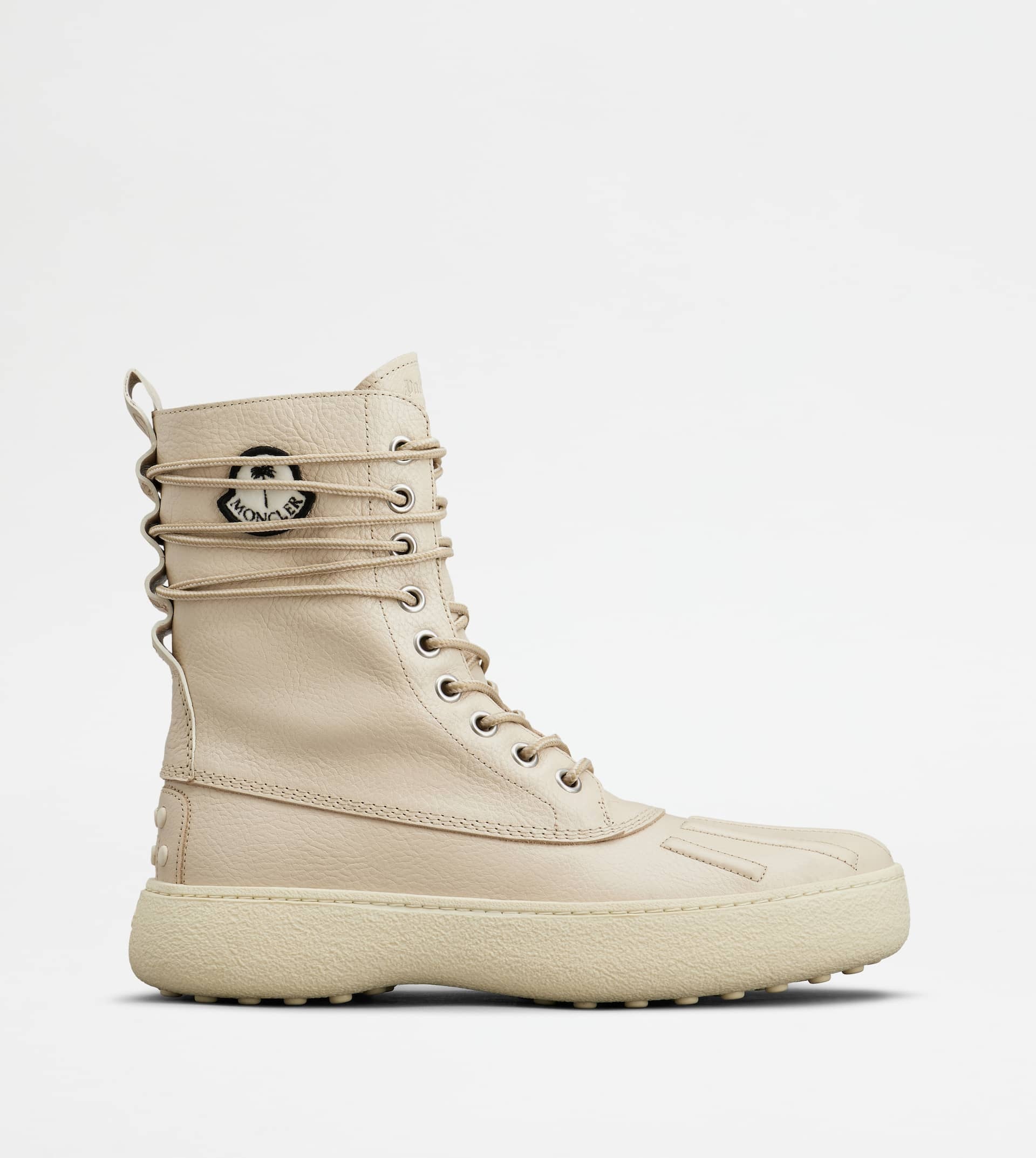 TOD'S W. G. ANKLE BOOTS TOD'S X 8 MONCLER PALM ANGELS IN LEATHER - WHITE - 1