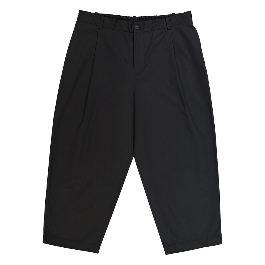Maison Kitsune Men's Cropped Pleated Chino Pants - 5