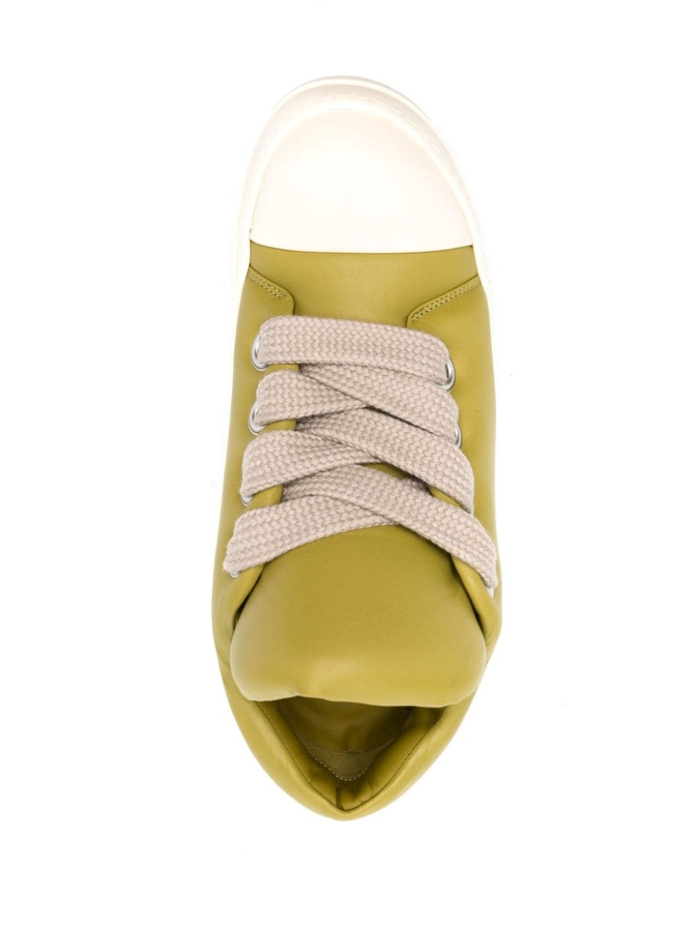 Jumbo lace-up padded sneakers - 4