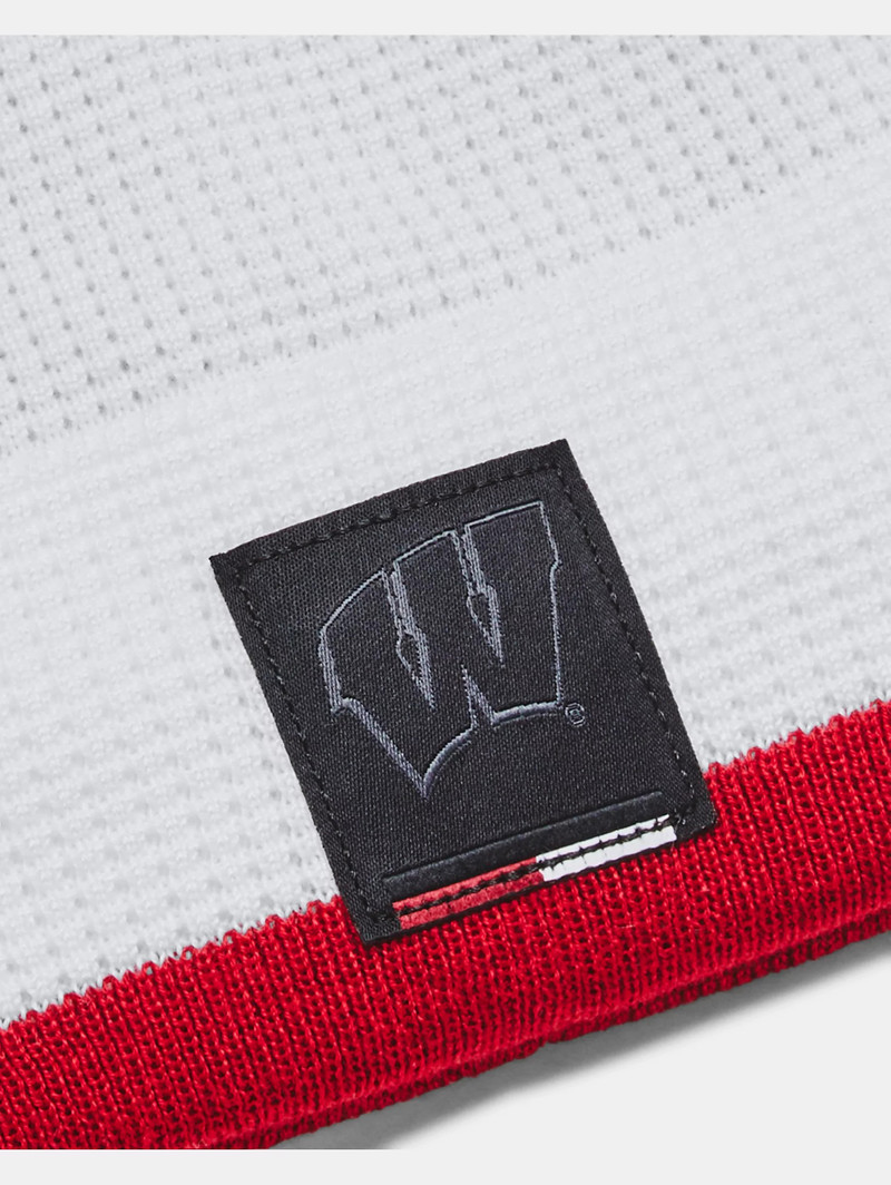 Unisex UA Waffle Knit Collegiate Pom Beanie 3