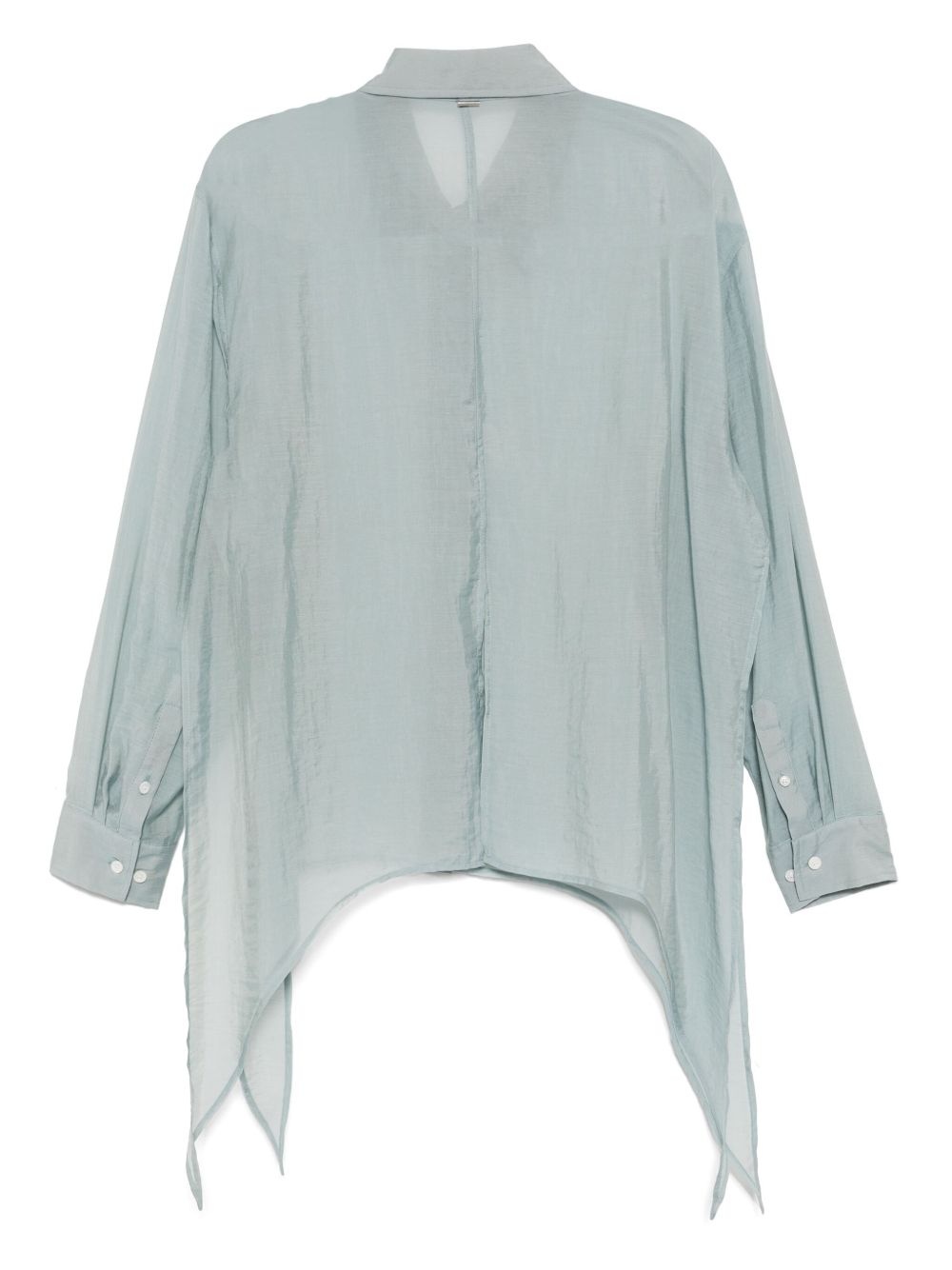 side slit tie shirt - 2