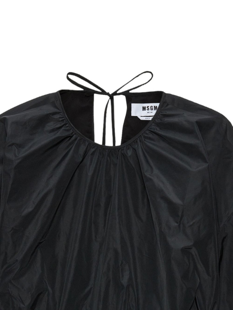MSGM gathered balloon-sleeves blouse outlook