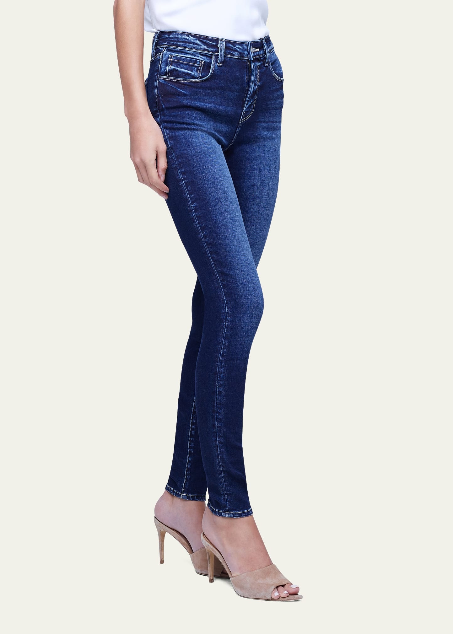 Marguerite High-Rise Skinny Jeans - 4