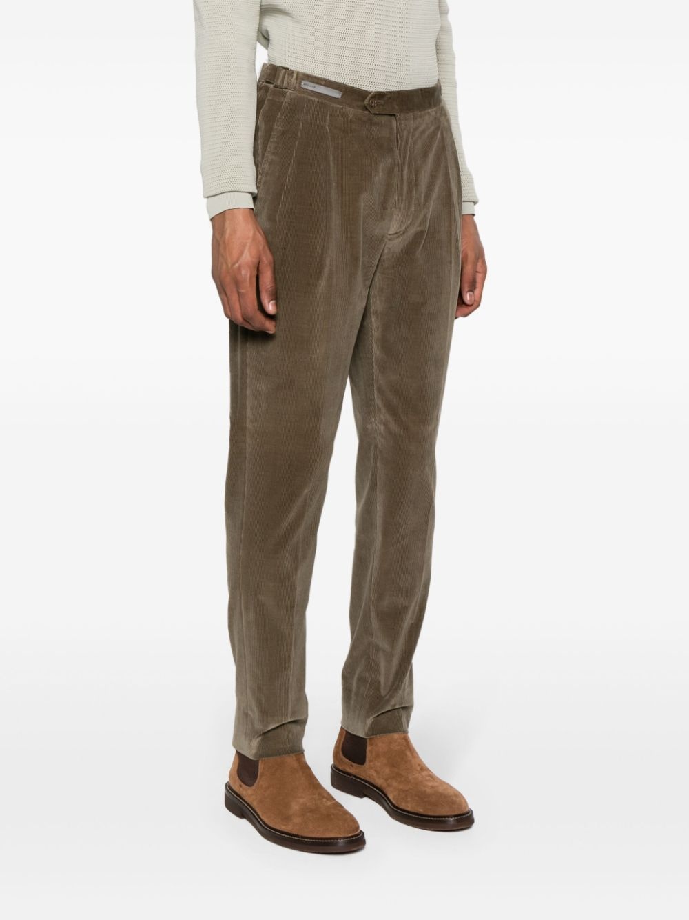 corduroy slim-fit trousers - 3