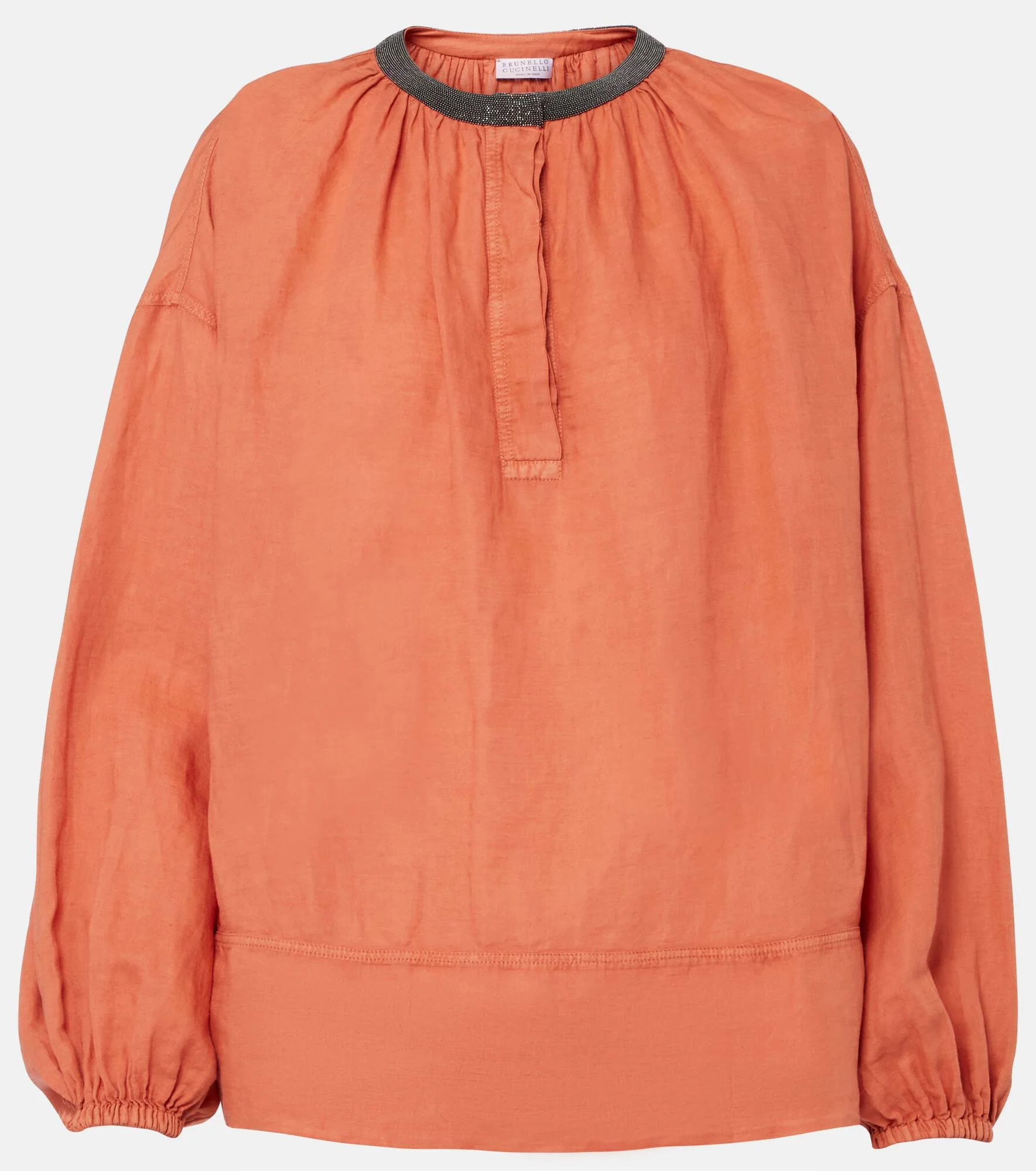 Monili linen and cotton top - 1