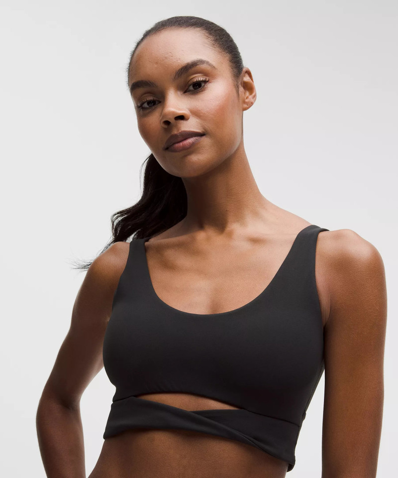 Nulu Twist-Front Scoop-Neck Bra *Light Support, B/C Cup 4