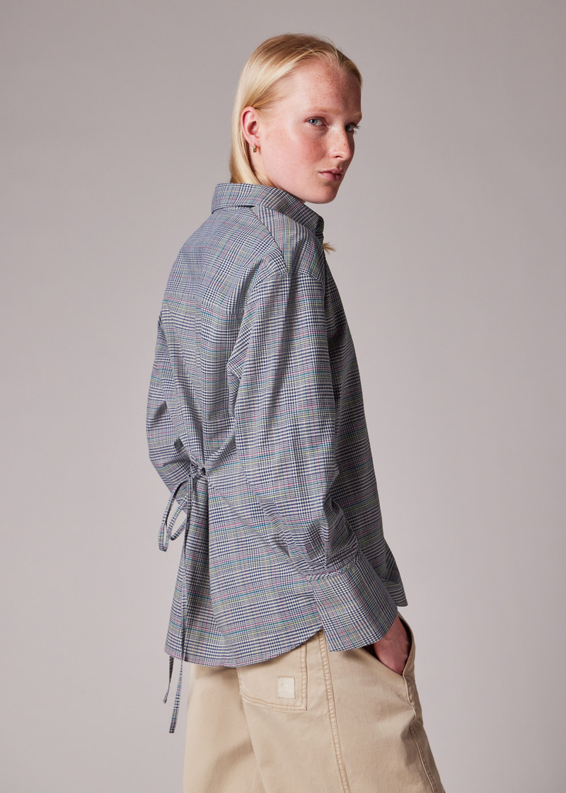 Women's Multicolour Check Shirt 5
