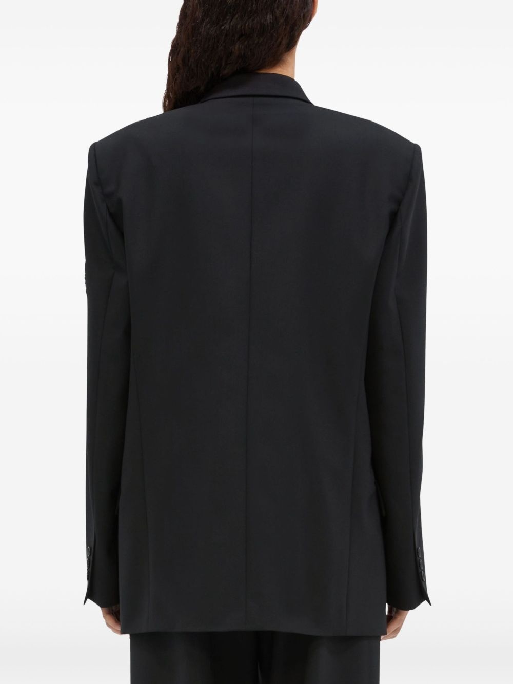 floral-appliqué blazer - 4