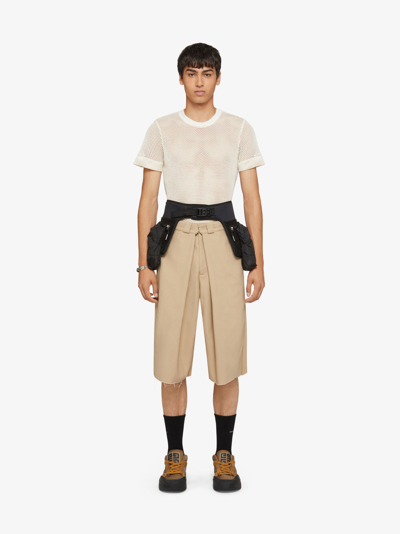Givenchy EXTRA SLIM FIT T-SHIRT IN MESH outlook
