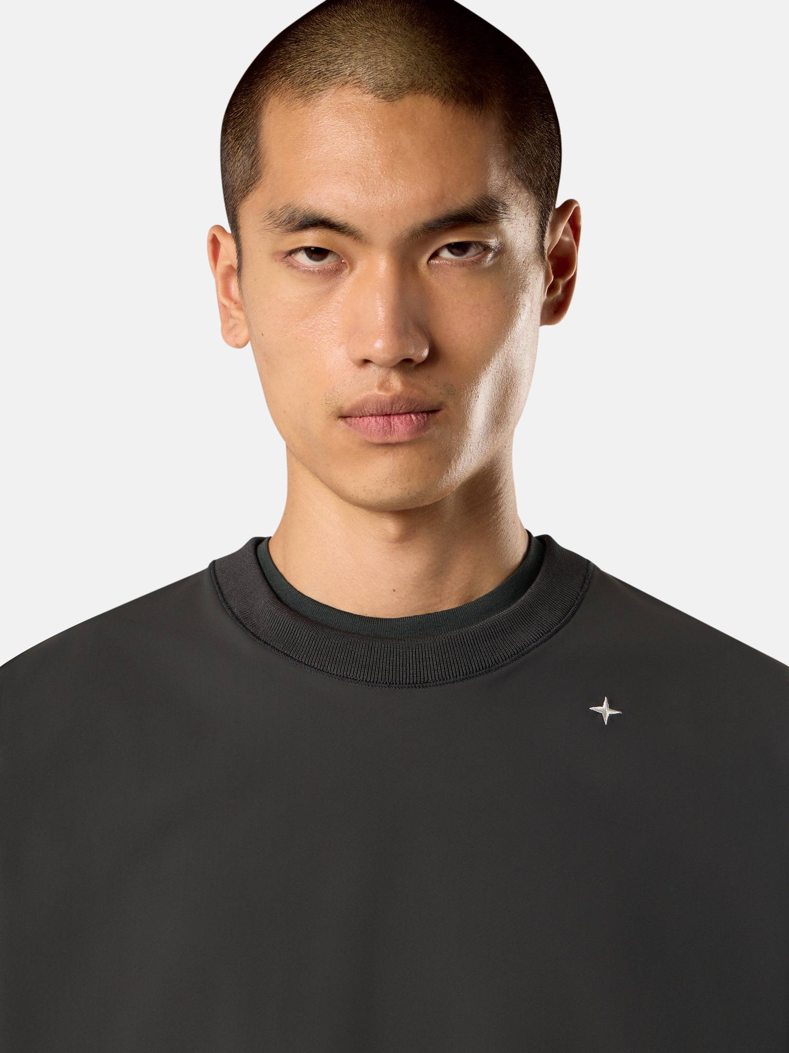 6100041 TECHNICAL JERSEY STRETCH NYLON / POLYESTER_STONE ISLAND STELLINA - 4