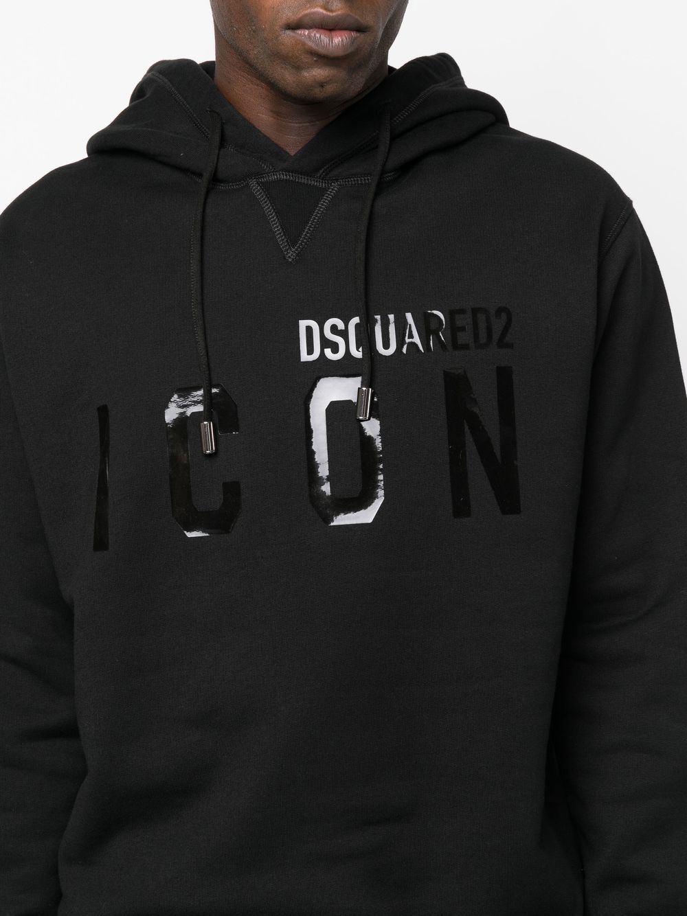 logo-print pullover hoodie - 5