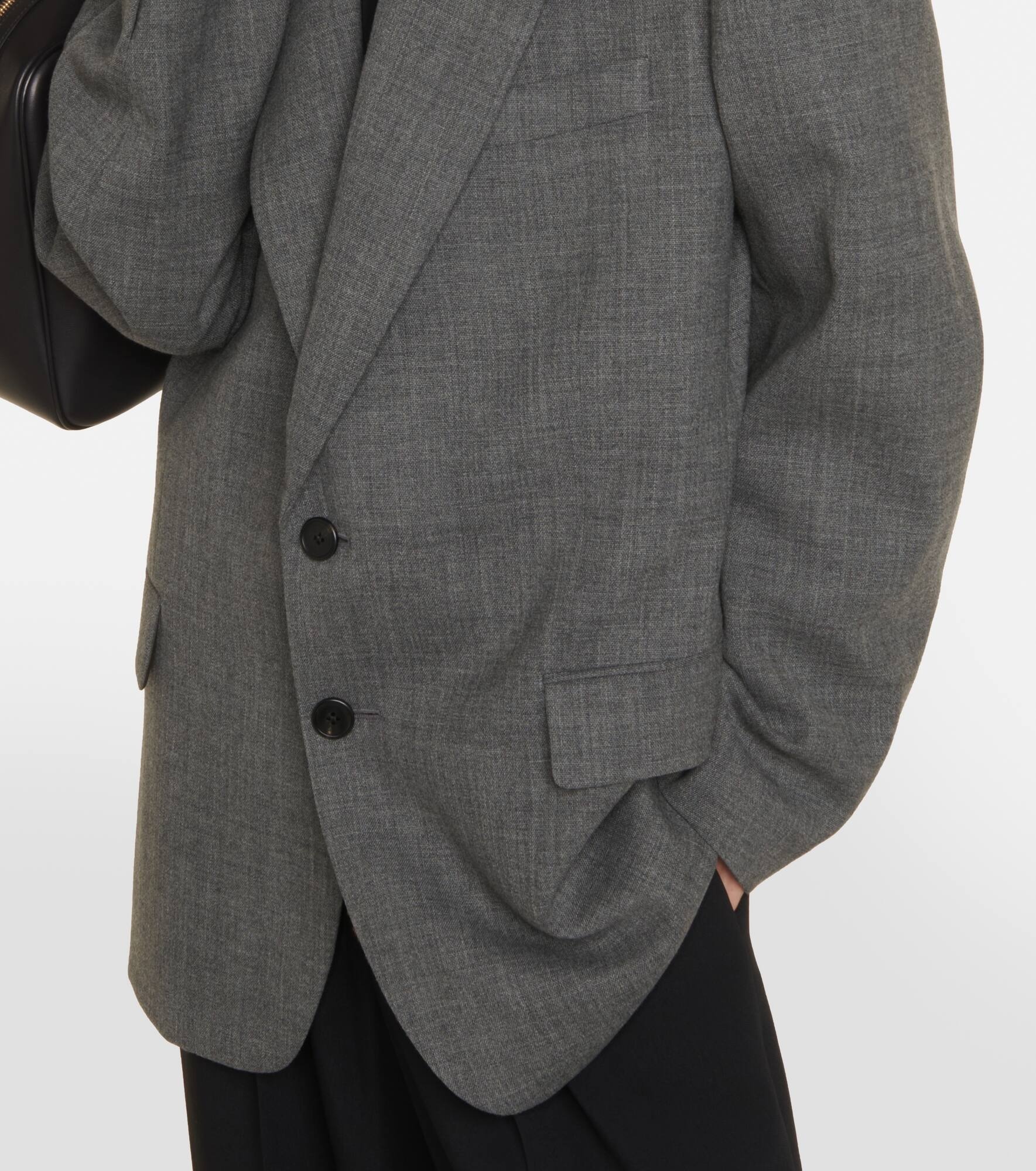 Phil oversized virgin wool blazer - 5