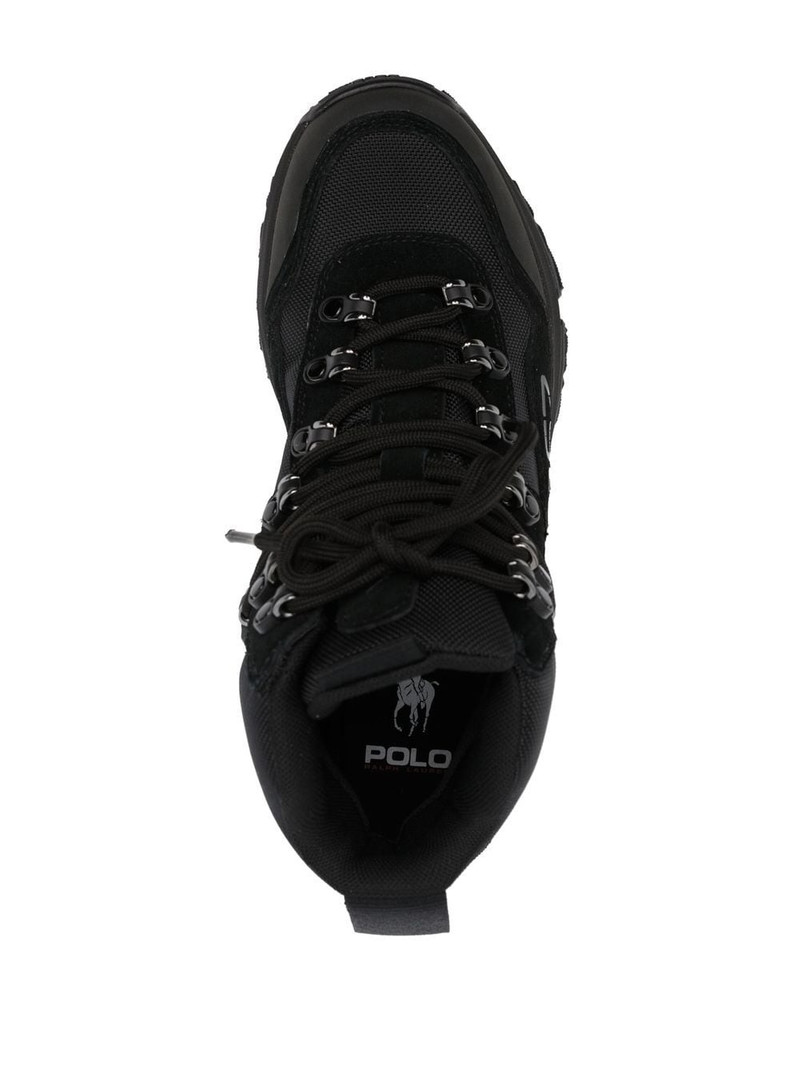 panelled ankle-length trail boots 4