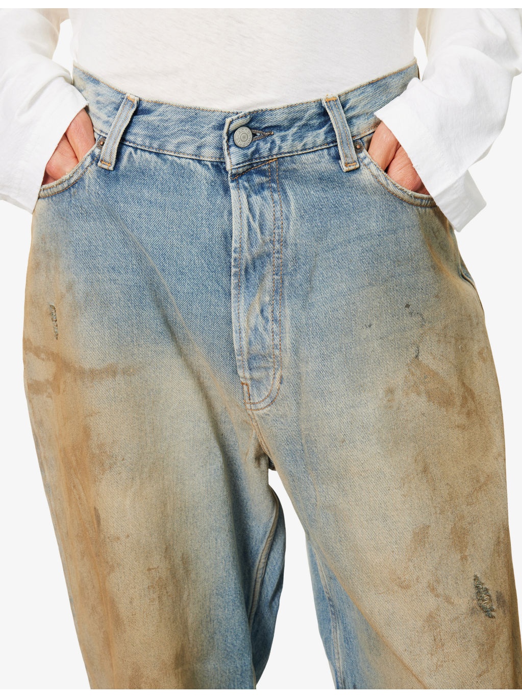 Penicillin Wide-Leg Denim Jeans - 5