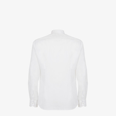 FENDI White cotton shirt outlook