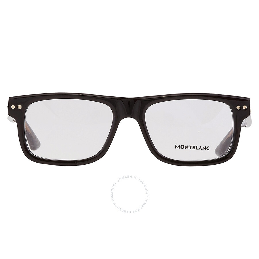 Montblanc Demo Rectangular Men's Eyeglasses MB0289O 005 55 - 1