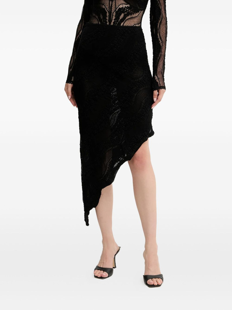 asymmetric lace skirt 1