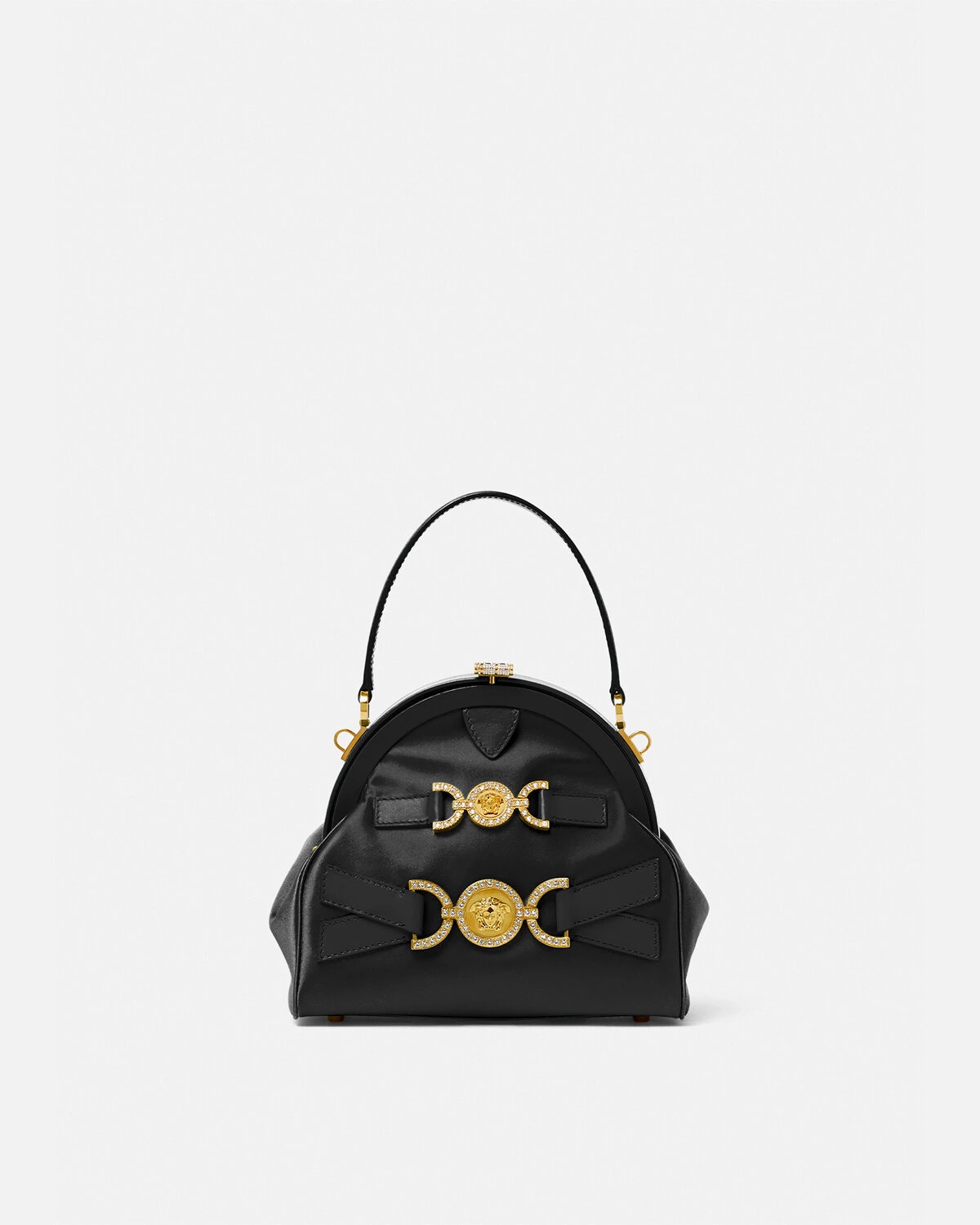 Crystal Medusa '95 Satin Handbag - 1