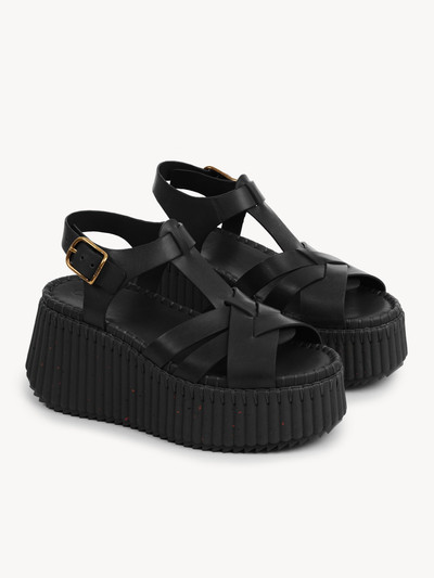 Chloé NAMA WEDGE SANDAL outlook