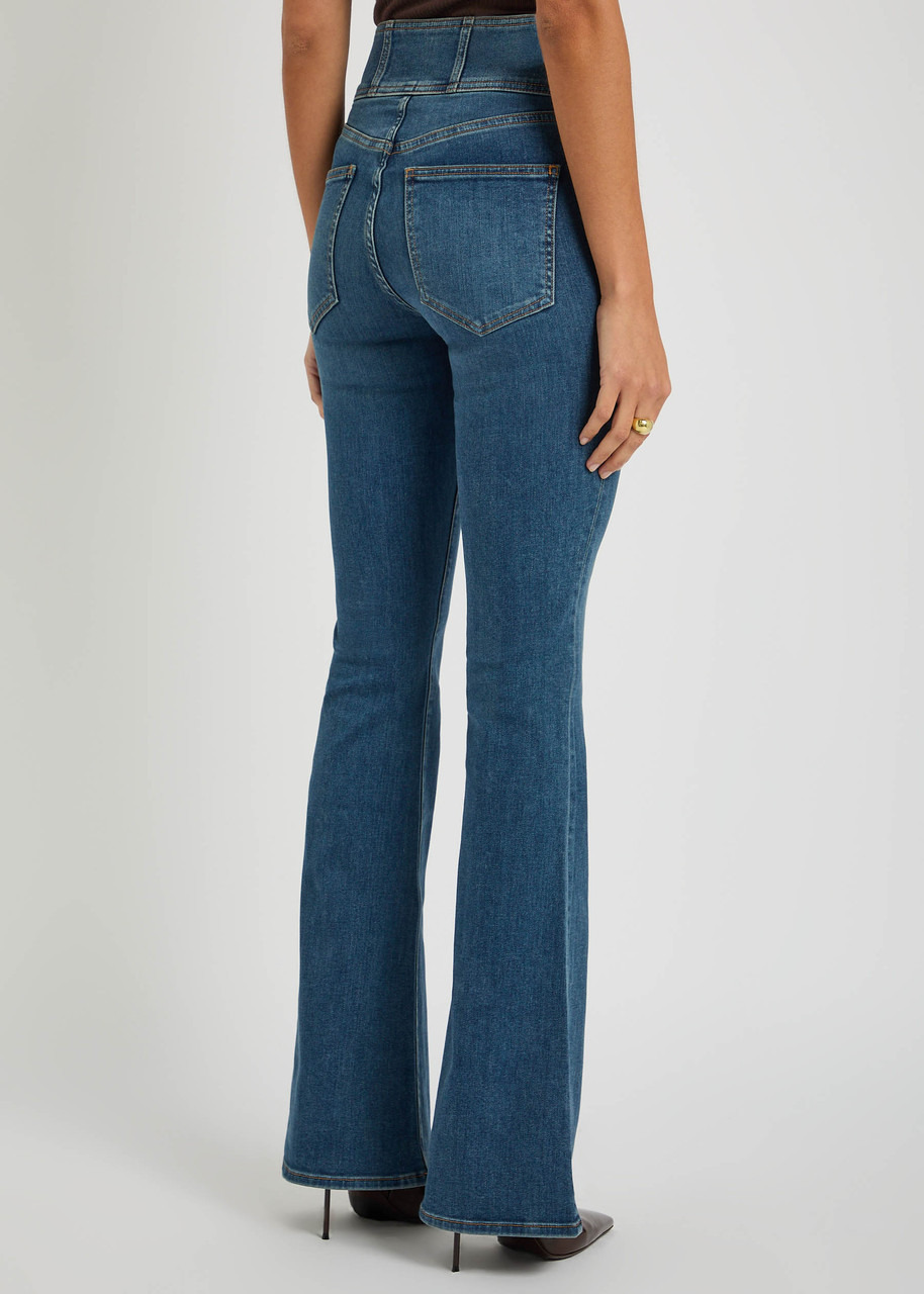 Veronica Beard Beverly Flared-leg Jeans - 3