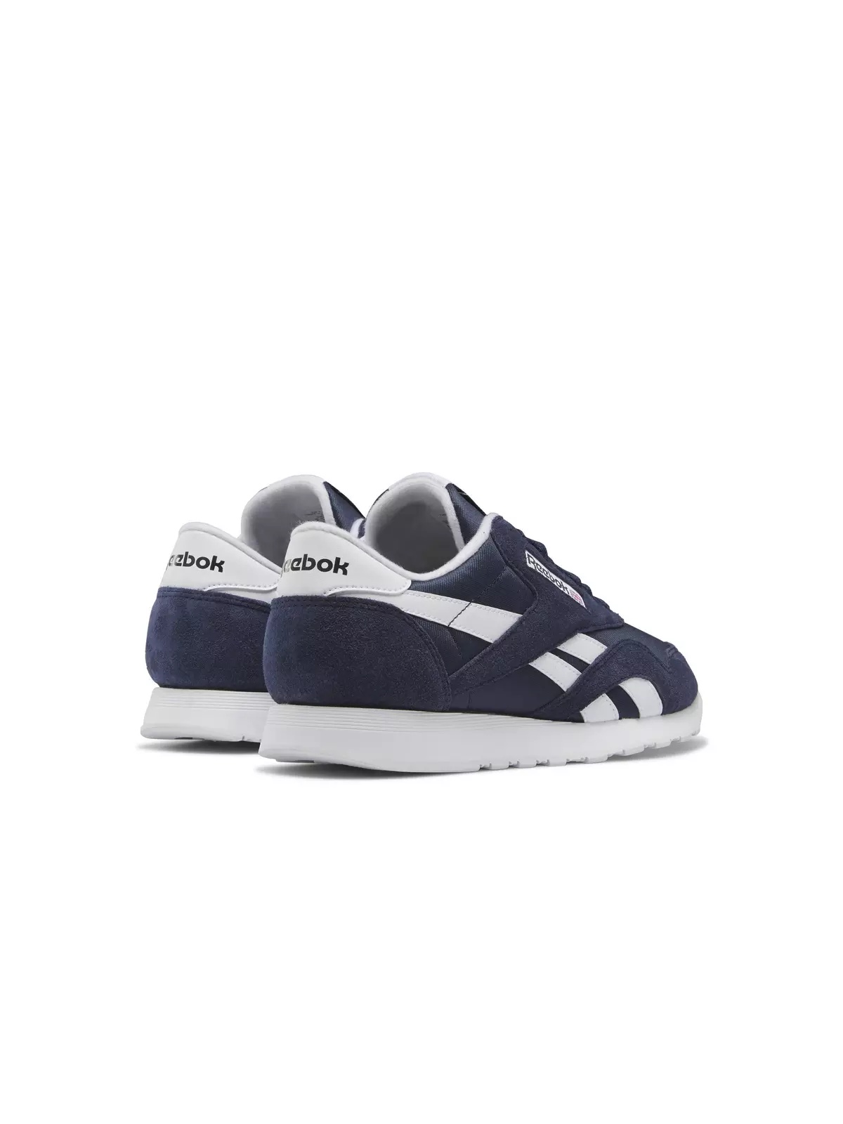 Classic Nylon "Navy/Ftwr White" Men's Shoe - 4