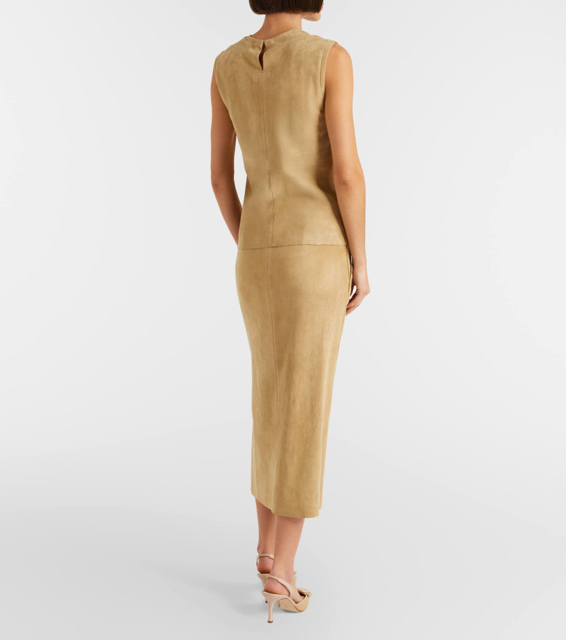 Taylor suede pencil skirt 3