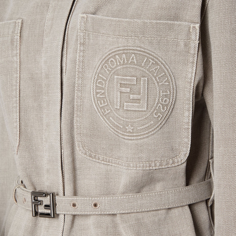 Jacket Go-To Jacket in light gray denim 3