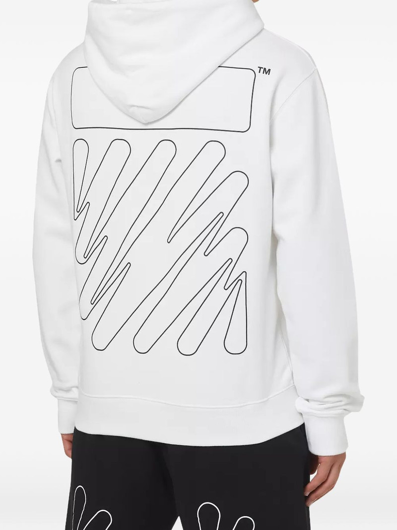 Off-White Wave Outline hoodie outlook
