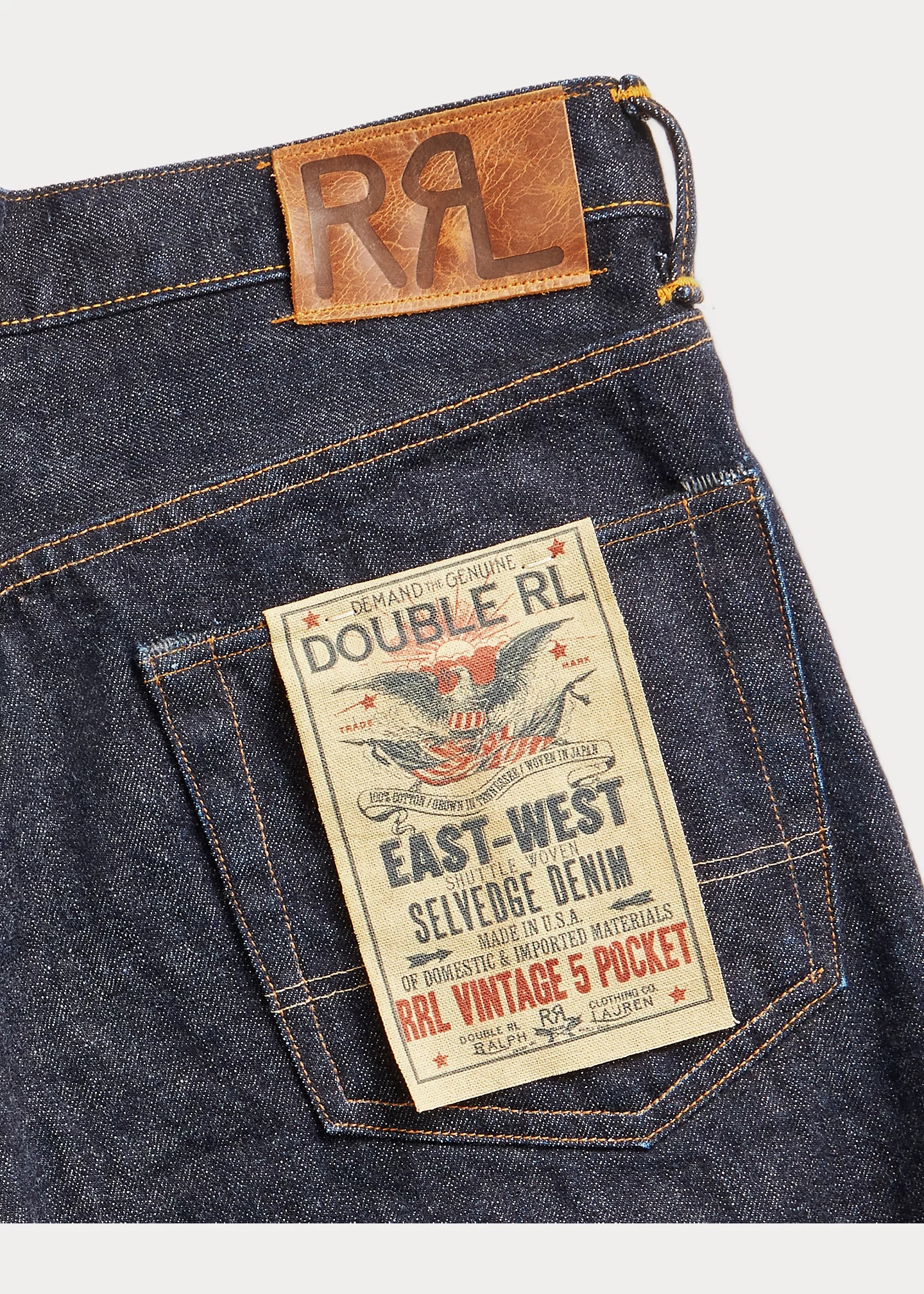 Vintage 5-Pocket East-West Selvedge Jean - 5