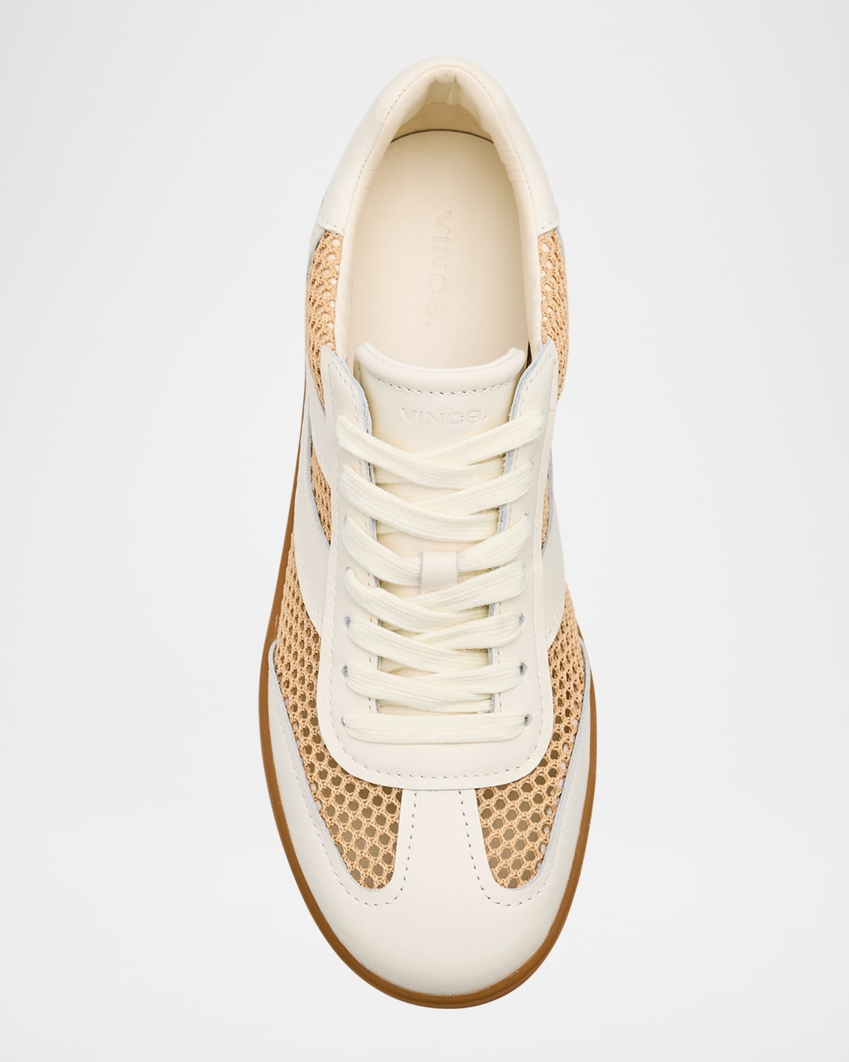 Oasis Net Leather Low-Top Sneakers - 5