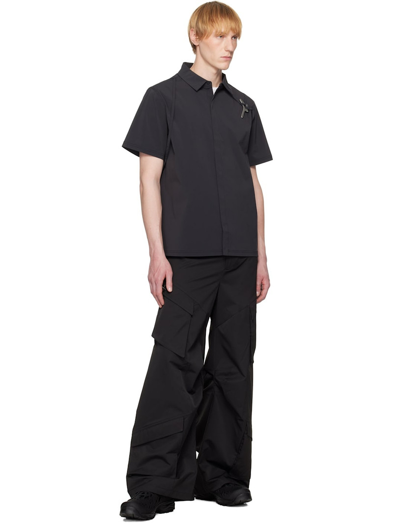 HELIOT EMIL™ Black Purulence Technical Shirt outlook