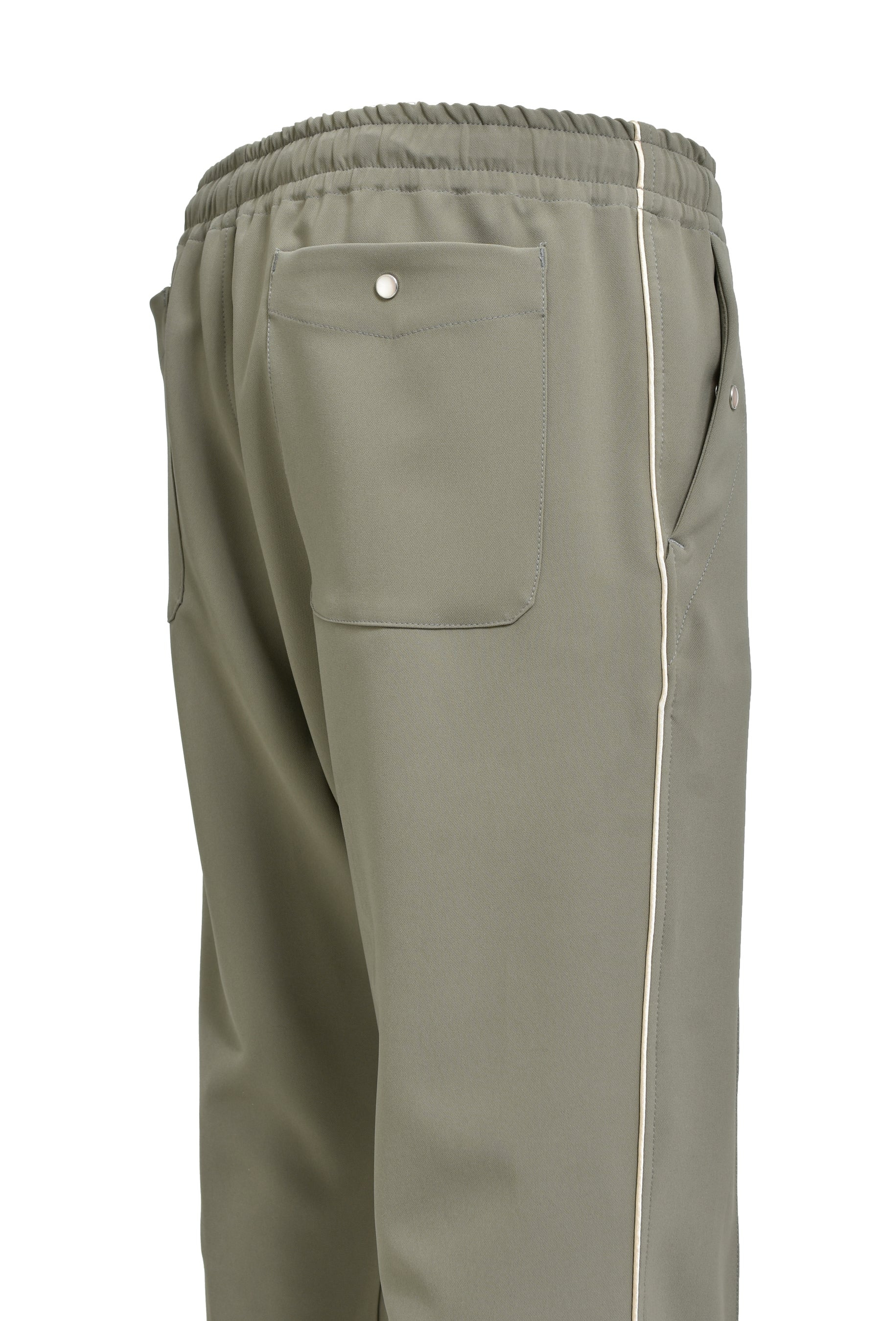 PIPING COWBOY PANT - POLY DOUBLE CLOTH(EXCLUSIVE) / D.GRY - 11