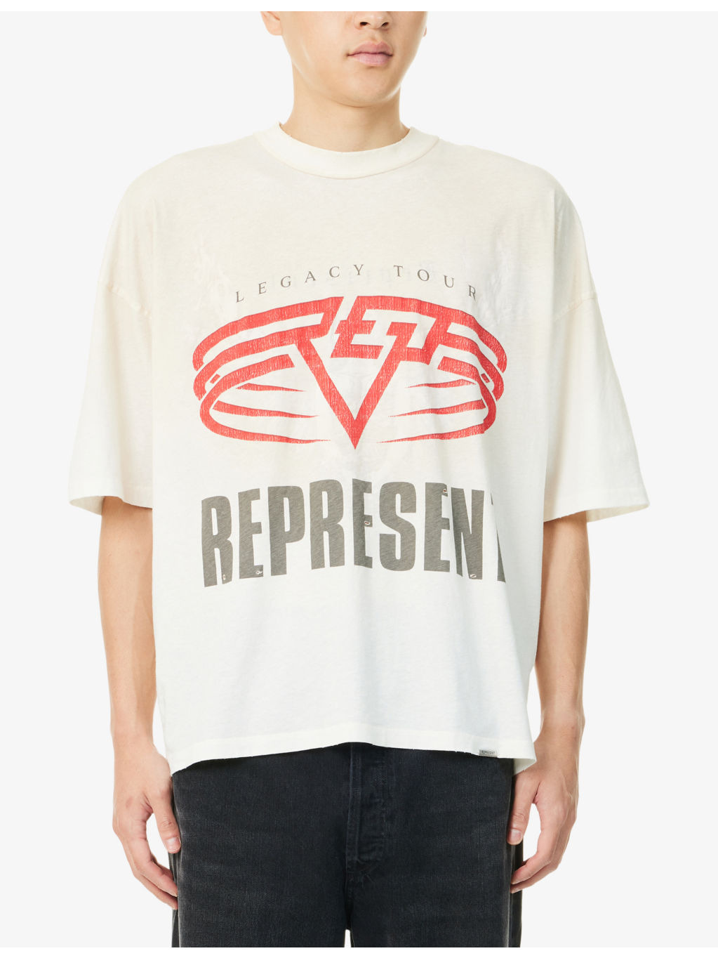 Legacy Tour Graphic-Print Reversible Cotton Blend T-Shirt - 3