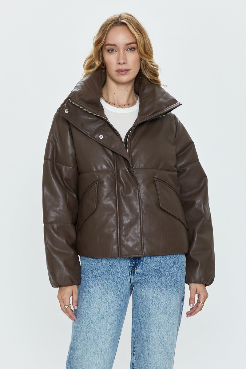 DONOVAN PUFFER JACKET - ESPRESSO 1