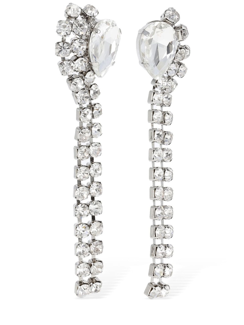 Crystal earrings w/ fringes - 3